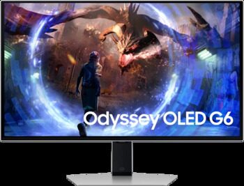 27" Монитор Samsung Odyssey OLED G6 S27DG600SI серебристый