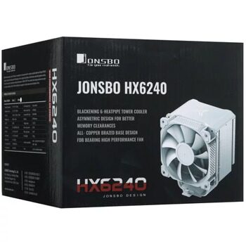 Кулер для процессора JONSBO HX6240 White