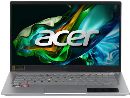 14 Ноутбук Acer Swift GO 14 SFG14-41-R466 серебристый [NX.KG3CD.001]