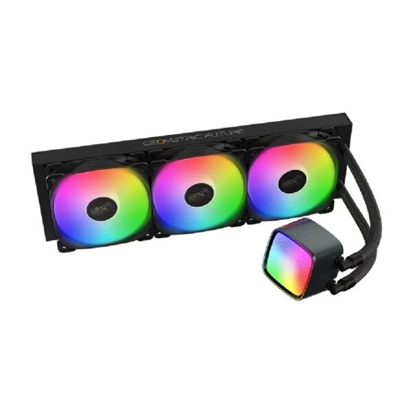 Система жидкостного охлаждения для процессора Geometric Future Eskimo Pro 360 ARGB Black (1C251B1361000)