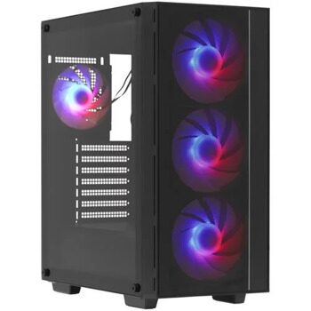 Компьютерный корпус Deepcool MATREXX 55 MESH V4 RGB Black (R-MATREXX55-BKAGA4-G-4)
