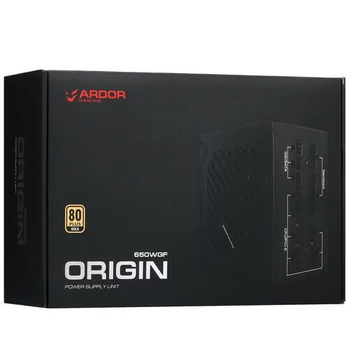 Блок питания ARDOR GAMING ORIGIN 650WGF черный