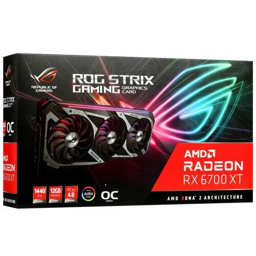 ВидеокартаASUSAMDRadeonRX6700XTROGStrixOCEdition[ROG-STRIX-RX6700XT-O12G-GAMING]_9_4797366