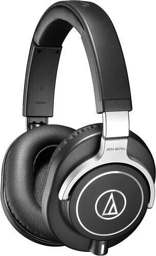 Проводные наушники Audio-Technica ATH-M70x черный