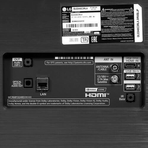 48(121см)OLED-телевизорLGOLED48C3RLAсерый_7_5414863