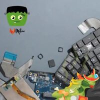 Индийские мастера собирают ноутбуки из мусора