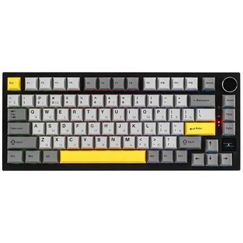 Клавиатура проводная + беспроводная AJAZZ AK820 Pro цвет черный [F2-AK820PRO-3-RGB-DIY-FS-BGY]