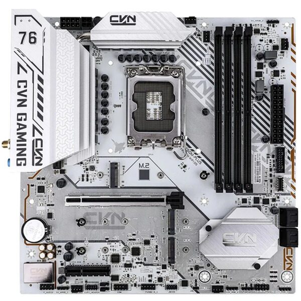Материнская плата Colorful CVN B760M-PLUS FROZEN WIFI D5 V20 White