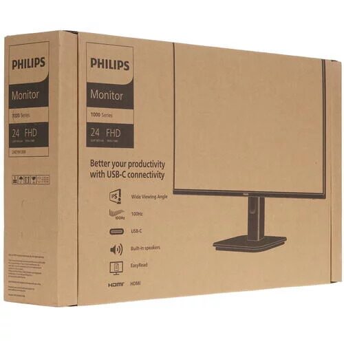 238МониторPhilips24E1N1300Aчерный_4_5462308