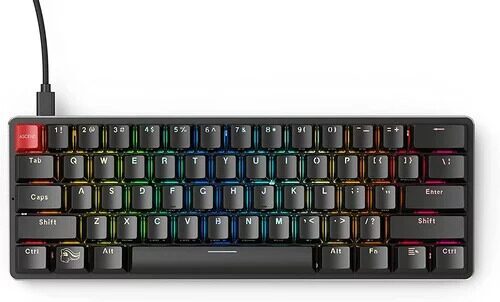 Клавиатура проводная Glorious GMMK Compact  [GMMK-COMPACT-BRN]
