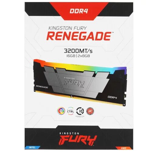 Оперативная память Kingston FURY Renegade RGB [KF432C16RB2AK2/16] 16 ГБ