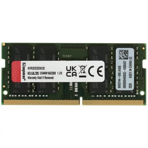 Оперативная память SODIMM Kingston ValueRAM  [KVR32S22D8/32]