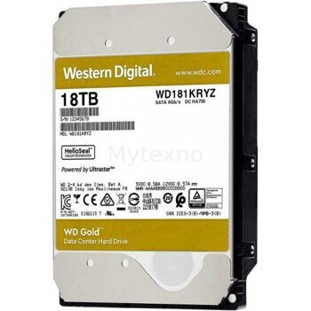 Жесткий диск Western Digital 18000 Gb GOLD (WD181KRYZ)