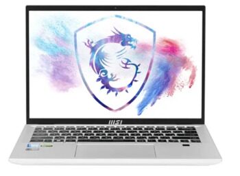 Ноутбук MSI Prestige 14H B12UCX-485RU Intel Core i5 12450H 2000 MHz/14/1920x1200/16GB/512GB SSD/DVD нет/NVIDIA GeForce RTX 2050 4GB/Wi-Fi/Bluetooth/Windows 11 Home (9S7-14F122-485) Silver