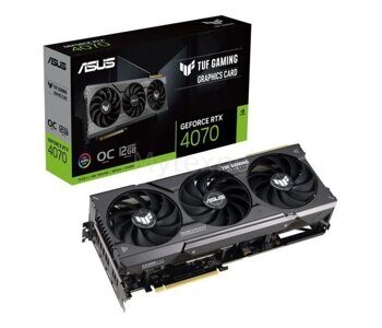 Видеокарта ASUS TUF Gaming GeForce RTX 4070 OC Edition 12GB GDDR6X TUF-RTX4070-O12G-GAMING