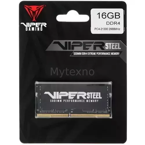 Оперативнаяпамять16Gb2666MHzPATRIOTVIPERSTEEL(PVS416G266C8S)_1