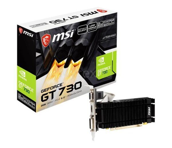 MSI GeForce GT 730 2GB DDR3 / N730K-2GD3HLPV1