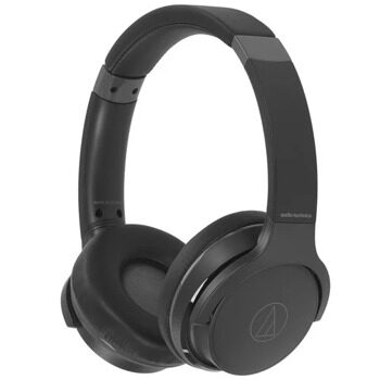 Беспроводные/проводные наушники Audio-Technica ATH-S220BT черный