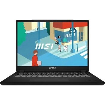 MSI Modern 14 H D13MG-091RU Intel Core i7 13700H 2400MHz/14/1920x1200/16GB/512GB SSD/Intel Iris Xe Graphics/Wi-Fi/Bluetooth/Windows 11 Pro (9S7-14L112-091) Black