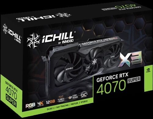 ВидеокартаINNO3DGeForceRTX4070SUPERICHILLX3[C407S3-126XX-186148H]_1_5490126