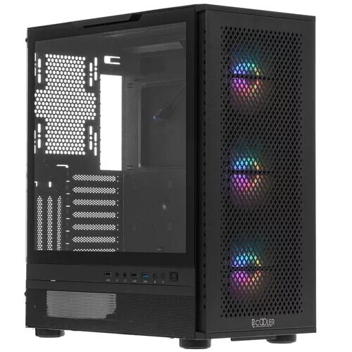 Корпус PCCooler ME200 MESH BK [C3-A520BKP3-G] черный