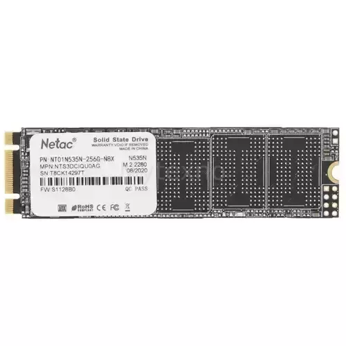 Твердотельный накопитель NETAC 256 Gb NT01N535N-256G-N8X