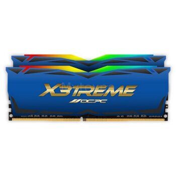 Оперативная память 16 Gb 3600 MHz OCPC X3TREME RGB Blue (MMX3A2K16GD436C18BU)