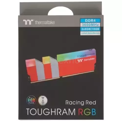 Оперативнаяпамять16Gb3600MHzThermaltakeTOUGHRAMRGBRacingRed(RG25D408GX2-3600C18A)_3