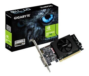 Gigabyte GeForce GT 710 Low Profile 2GB DDR5 / GV-N710D5-2GL