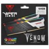 Оперативная память Patriot Viper Venom RGB [PVVR564G520C40K] 64 ГБ