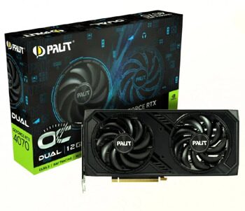 Видеокарта Palit (NED4070S19K9-1047D) GeForce RTX 4070 12GB DUAL OC