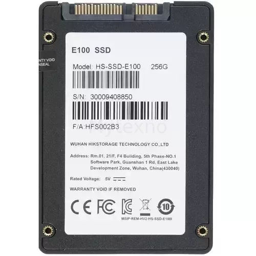 ТвердотельныйнакопительHIKVISION256GbE100SATAHS-SSD-E100256G_1