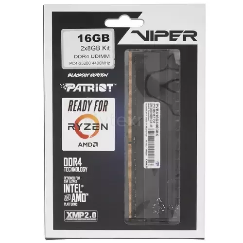 Оперативнаяпамять16Gb4400MHzPATRIOTPC35200KIT2(PVB416G440C8K)_6