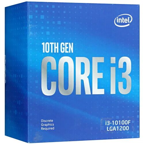 Процессор Intel Core i3-10100F BOX [BX8070110100F]