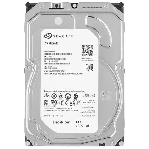 8 ТБ Жесткий диск Seagate SkyHawk  [ST8000VX009]