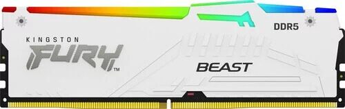 Оперативная память Kingston FURY Beast White RGB  [KF556C40BWA-16]
