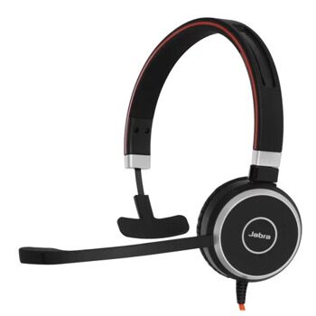 Проводная моногарнитура Jabra Evolve 40 UC Mono черный [6393-829-209]