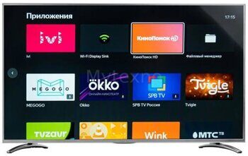 50" (127 см) LED-телевизор Vekta LD-50SU8921BS серый