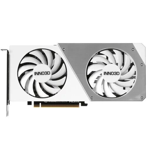 Видеокарта INNO3D GeForce RTX 4060 Ti TWIN X2 OC WHITE  [N406T2-08D6X-171153W]