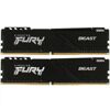 Оперативная память Kingston FURY Beast Black [KF432C16BBK2/32] 32 ГБ