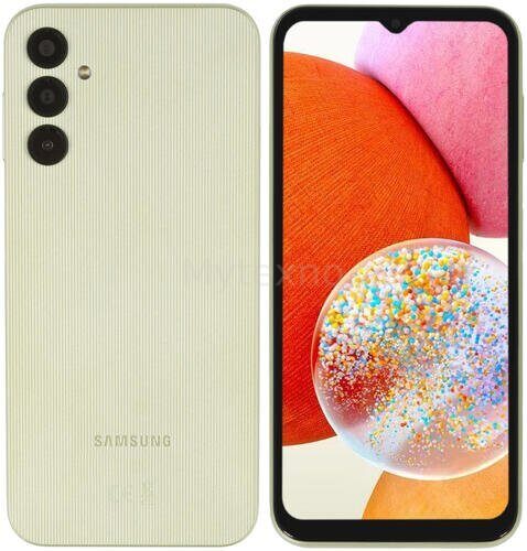 6.6" Смартфон Samsung Galaxy A14 64 ГБ зеленый