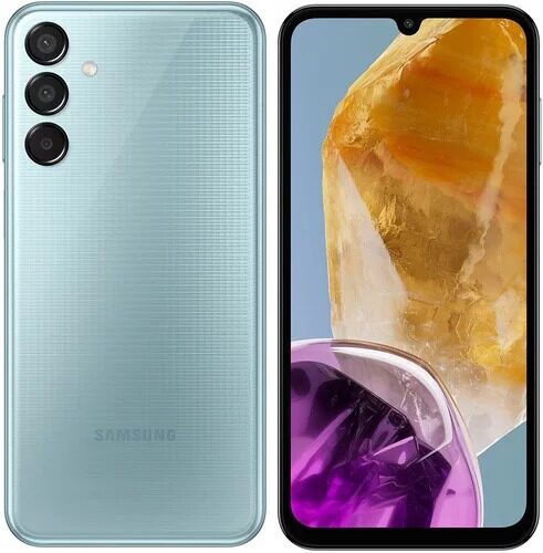 6.5" Смартфон Samsung Galaxy M15 5G 128 ГБ голубой [SM-M156BLBVCAU]