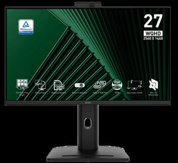 27 Монитор MSI PRO MP275QPDG черный [9S6-3PC8CM-005]