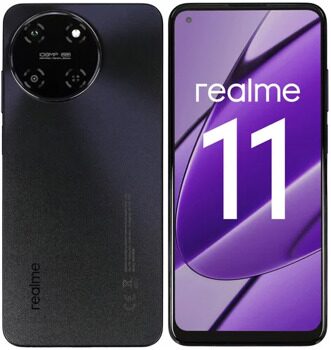 6.4" Смартфон realme 11 256 ГБ черный [631011000556]