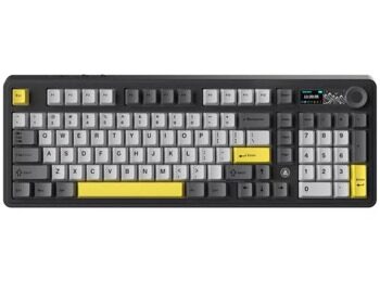 Клавиатура проводная + беспроводная AJAZZ AK980  [GV2-AK980-3-RGB-DIY-GS-BGY]