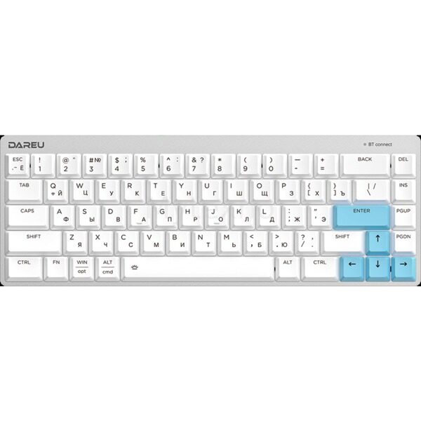 Клавиатура Dareu EK868 White/Blue (Red Switch)