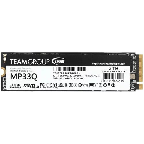 2000 ГБ M.2 NVMe накопитель TEAMGROUP MP33Q  [TM8FF2002T0C101]