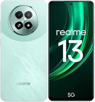 6.72" Смартфон realme 13 5G 256 ГБ зеленый