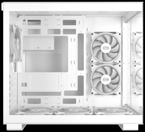 Корпус PCCooler C3 T500 ARGB WH  [C3-T500WHD6-GL]