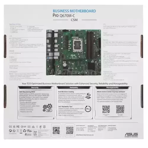 МатеринскаяплатаASUSPROQ670M-C-CSM90MB19E0-M0EAYC_6